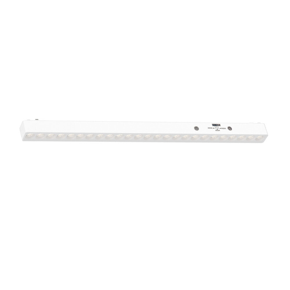 Inlight Φωτιστικό LED 25W 3CCT για Ultra-Thin μαγνητική ράγα σε λευκή απόχρωση D:55,5X2,6X2,4cm (TMU0030-White)