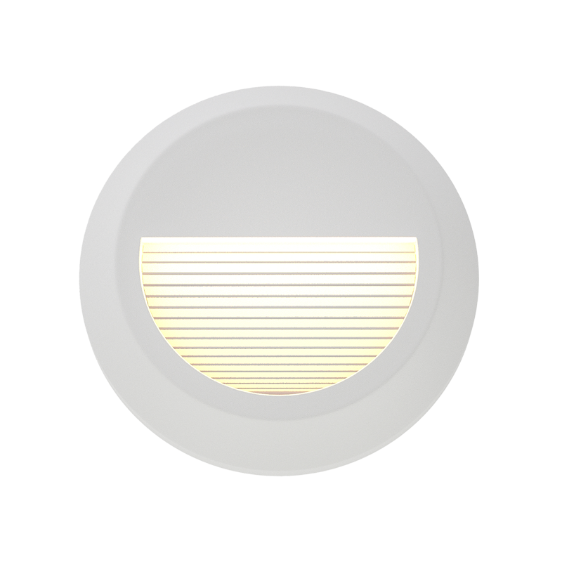 it-Lighting Maroon LED 2W 3CCT Outdoor Wall Lamp White D:15cmx2.7cm (80201620)