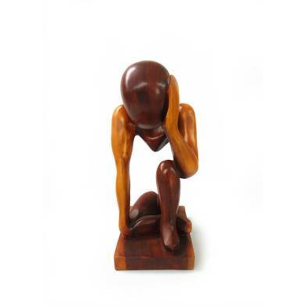 ΔΙΑΚΟΣΜΗΤΙΚΟ ΑΝΔΡΑΣ ΚΑΘΙΣΤΟΣ POLYRESIN Υ42cm