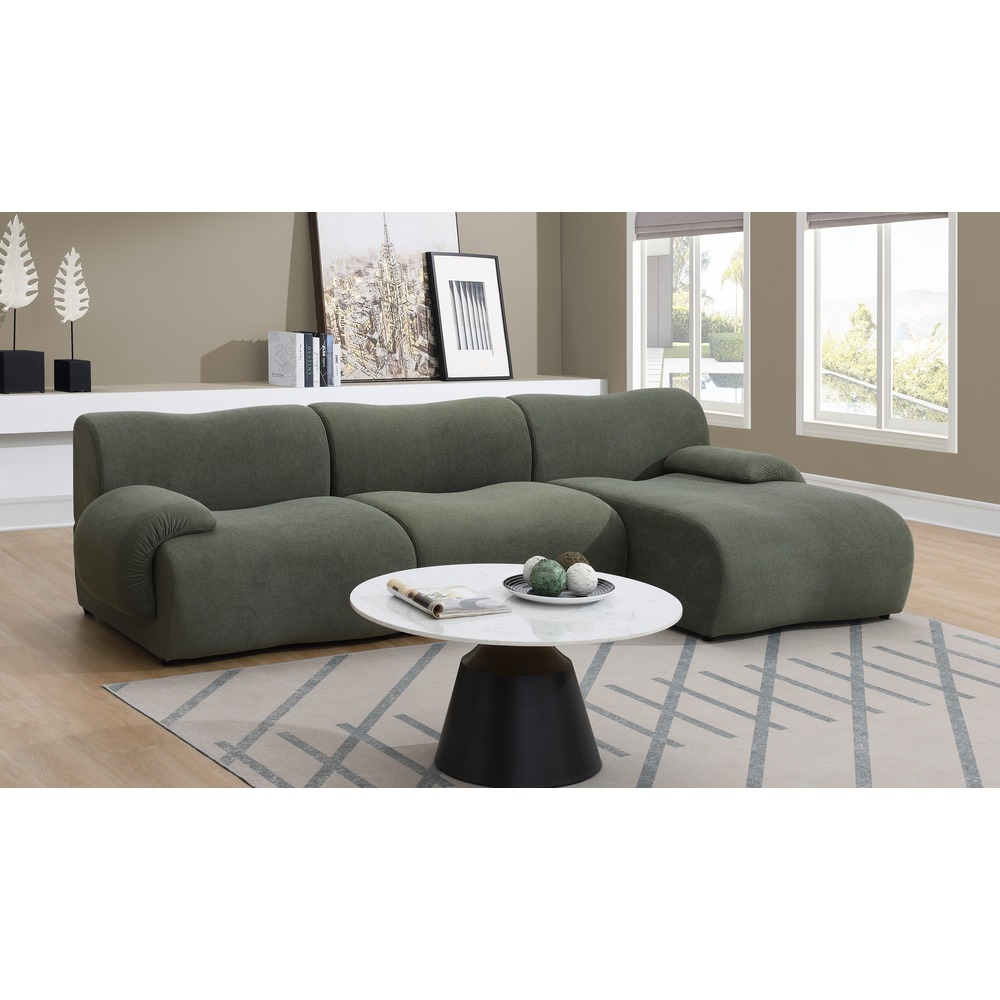 ΚΑΝΑΠΕΣ ΓΩΝΙΑ (ΔΕΞΙΑ) ΓΚΡΙ ΧΡΩΜΑ 192/149x96,5/71x72,5cm