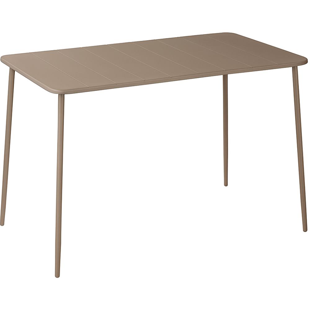 BOLTON ΤΡΑΠΕΖΙ ΣΤΑΘΕΡΟ TAUPE 140Χ80Χ74 cm