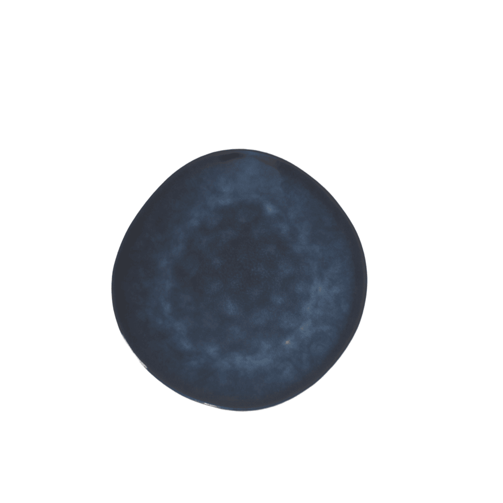 DARK BLUE ΠΙΑΤΟ ΡΗΧΟ ΟΒΑΛ ΚΕΡΑΜΙΚΟ 27,5X24CM