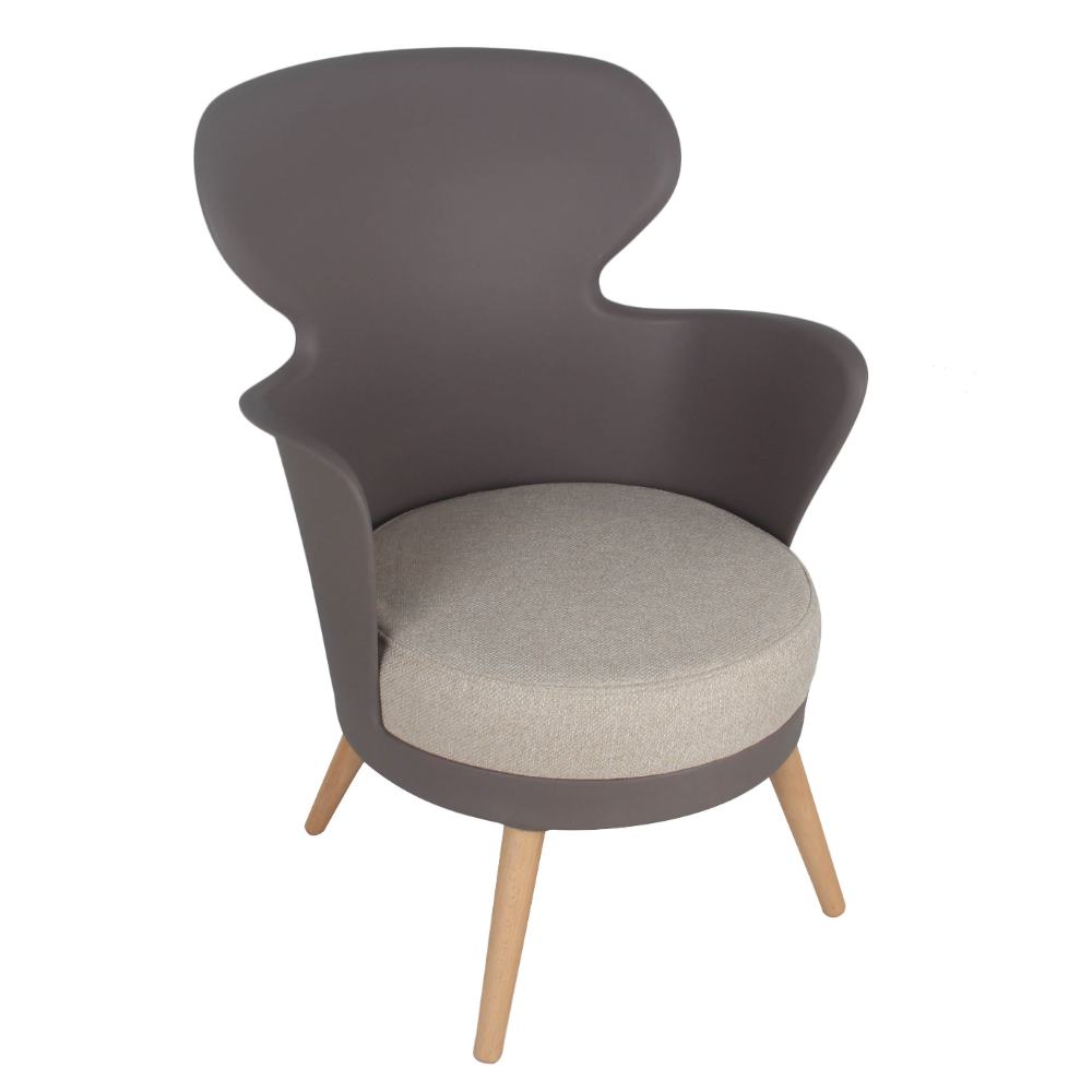 DORIS ΜΠΕΡΖΕΡΑ ΠΟΛΥΠΡΟΠΥΛΕΝΙΟ ΑΝΟΙΧΤΟ TAUPE 61Χ62Χ84cm
