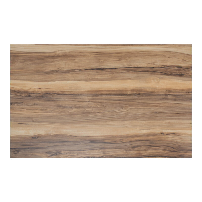 Επιφάνεια τραπεζιού Noble pakoworld Werzalit καρυδί 120x80εκ πάχους 35mm