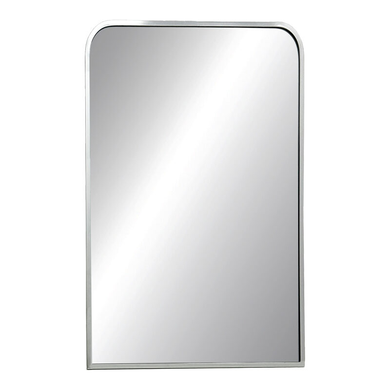 Καθρέπτης Classy pakoworld ασημί αλουμίνιο 50x2.5x80εκ