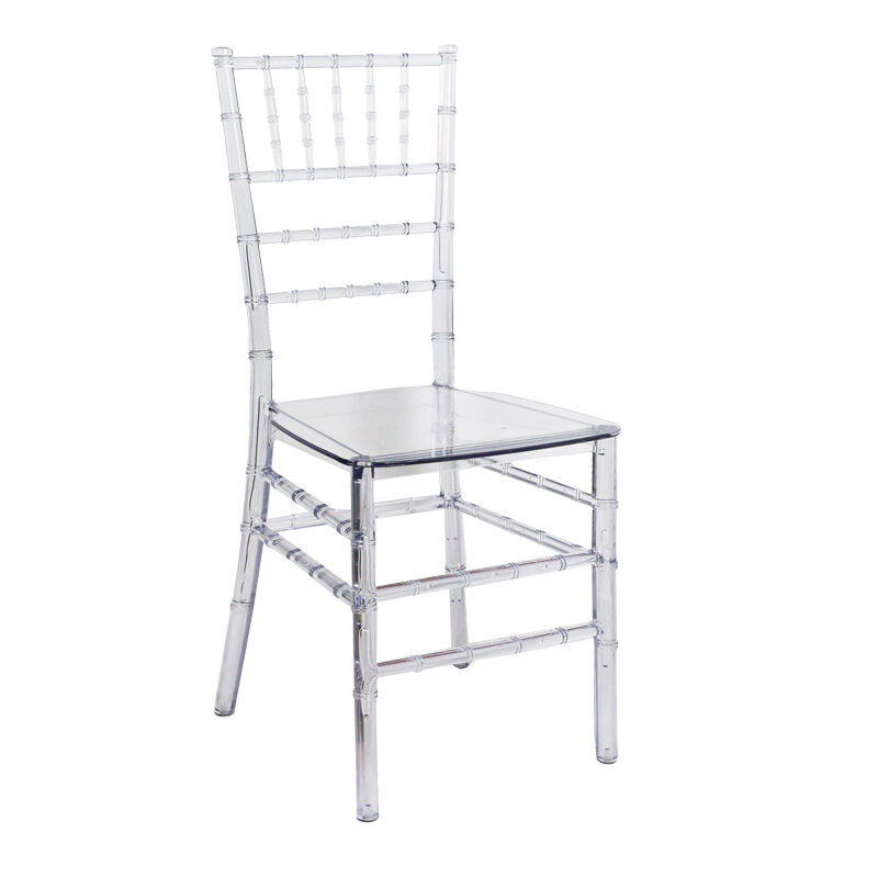 Καρέκλα Tiffany pakoworld διάφανο pc 38x38.5x88εκ