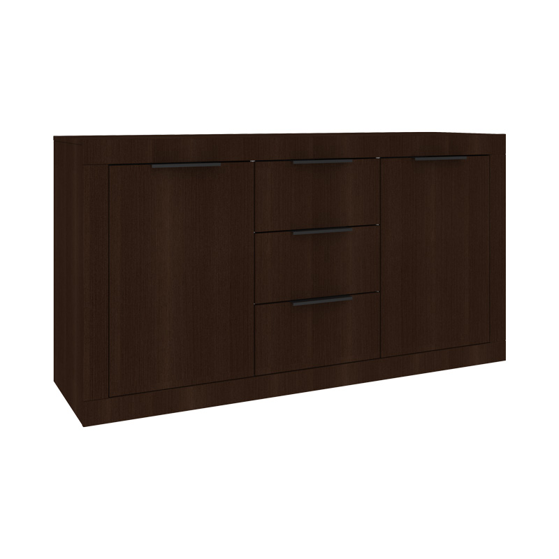 Μπουφές Doha pakoworld σε wenge απόχρωση 150x45x80.5εκ
