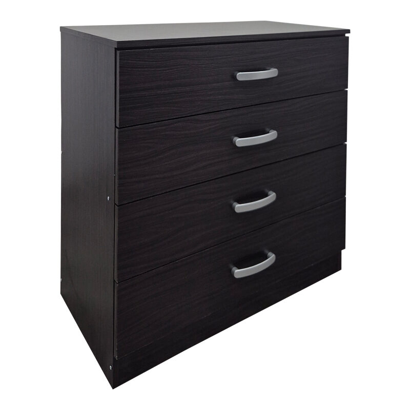 Συρταριέρα Athos pakoworld σε wenge απόχρωση 80x40x79εκ