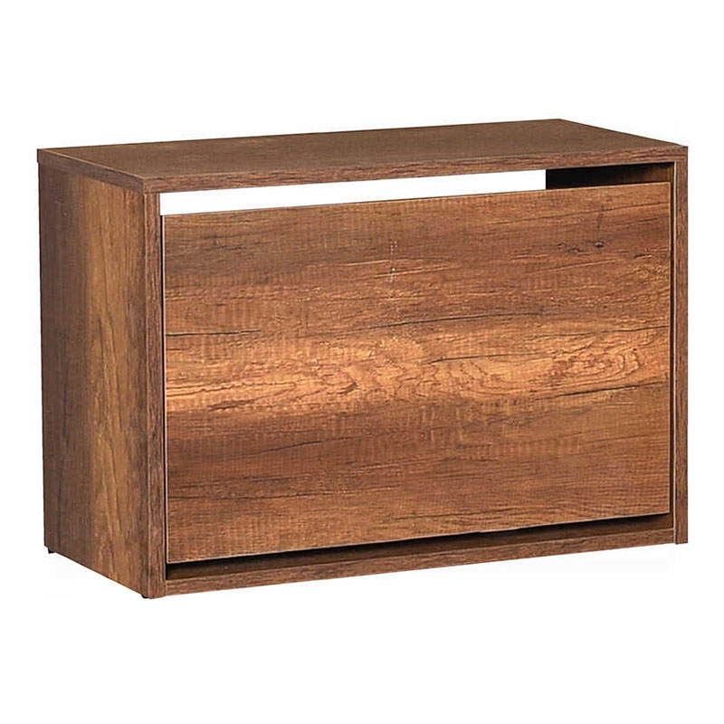 Παπουτσοθήκη 6 ζεύγων Step Megapap χρώμα καρυδί 60x30x42εκ.