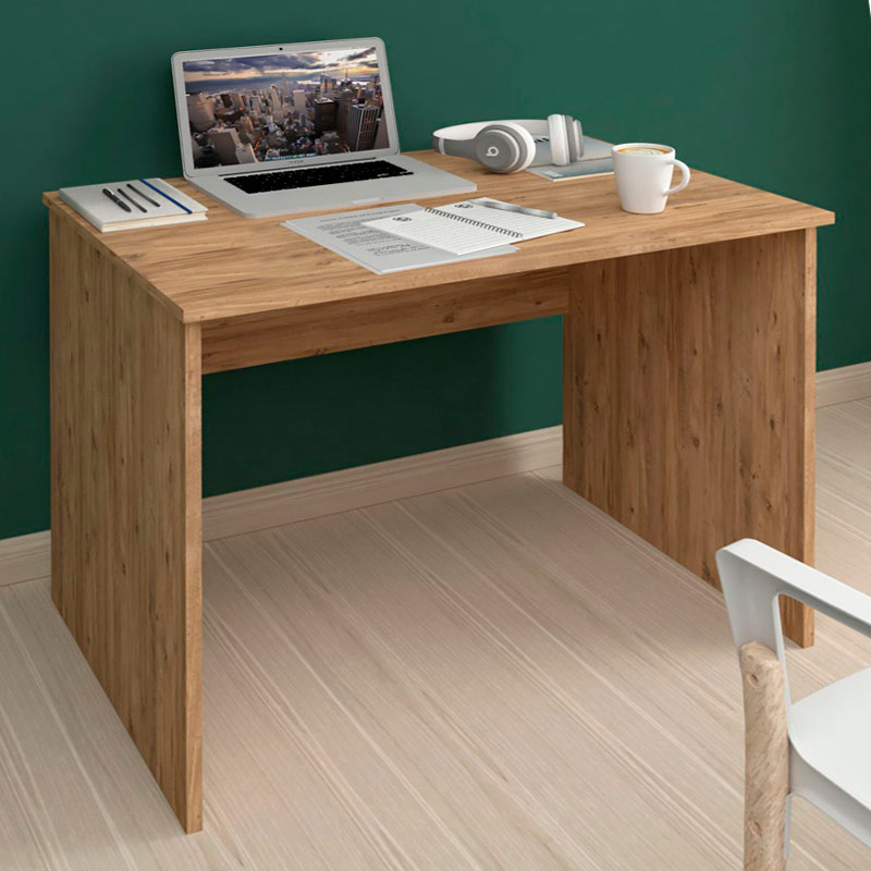 Γραφείο εργασίας Kalen Megapap χρώμα pine oak 90x60x74εκ.