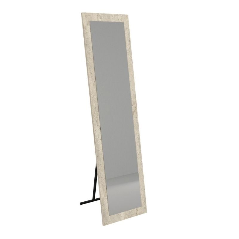 Καθρέπτης δαπέδου - τοίχου Lalu Μegapap χρώμα travertine 40x150εκ.