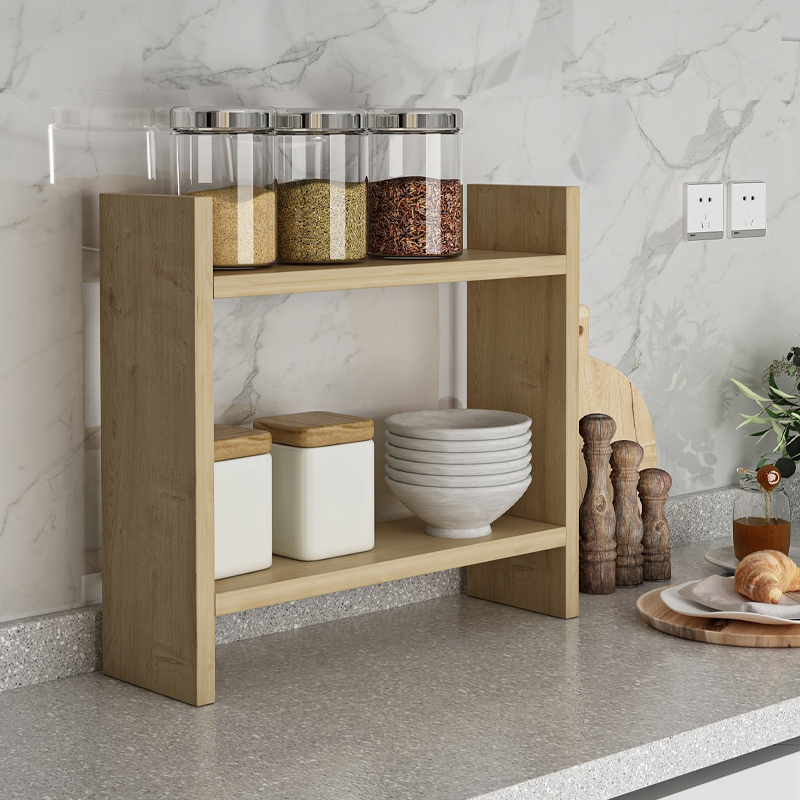 Ραφιέρα κουζίνας Denver Megapap χρώμα sapphire oak 34x10x30εκ.