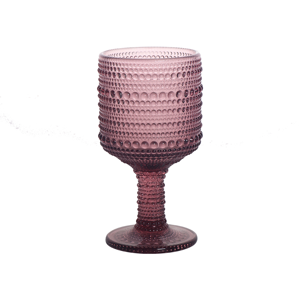 BAROQUE ΣΕΤ ΠΟΤΗΡΙΑ ΚΡΑΣΙΟΥ 6τμχ ME ΠΟΔΙ ΜΩΒ 290ml
