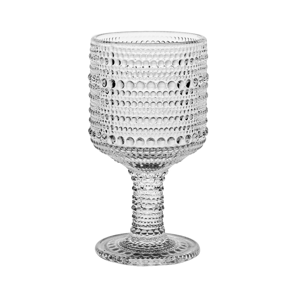 BAROQUE ΣΕΤ ΠΟΤΗΡΙΑ ΚΡΑΣΙΟΥ 6τμχ ME ΠΟΔΙ ΔΙΑΦΑΝΟ 290ml