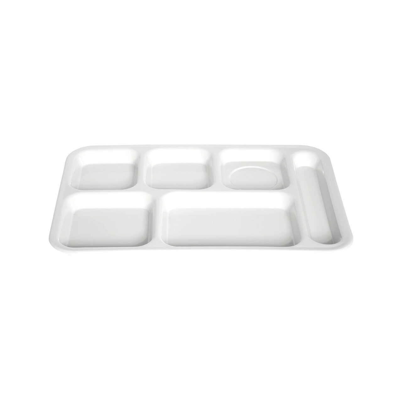 Δίσκος 6 θέσεων 36x25cm Λευκός - SKU -409115