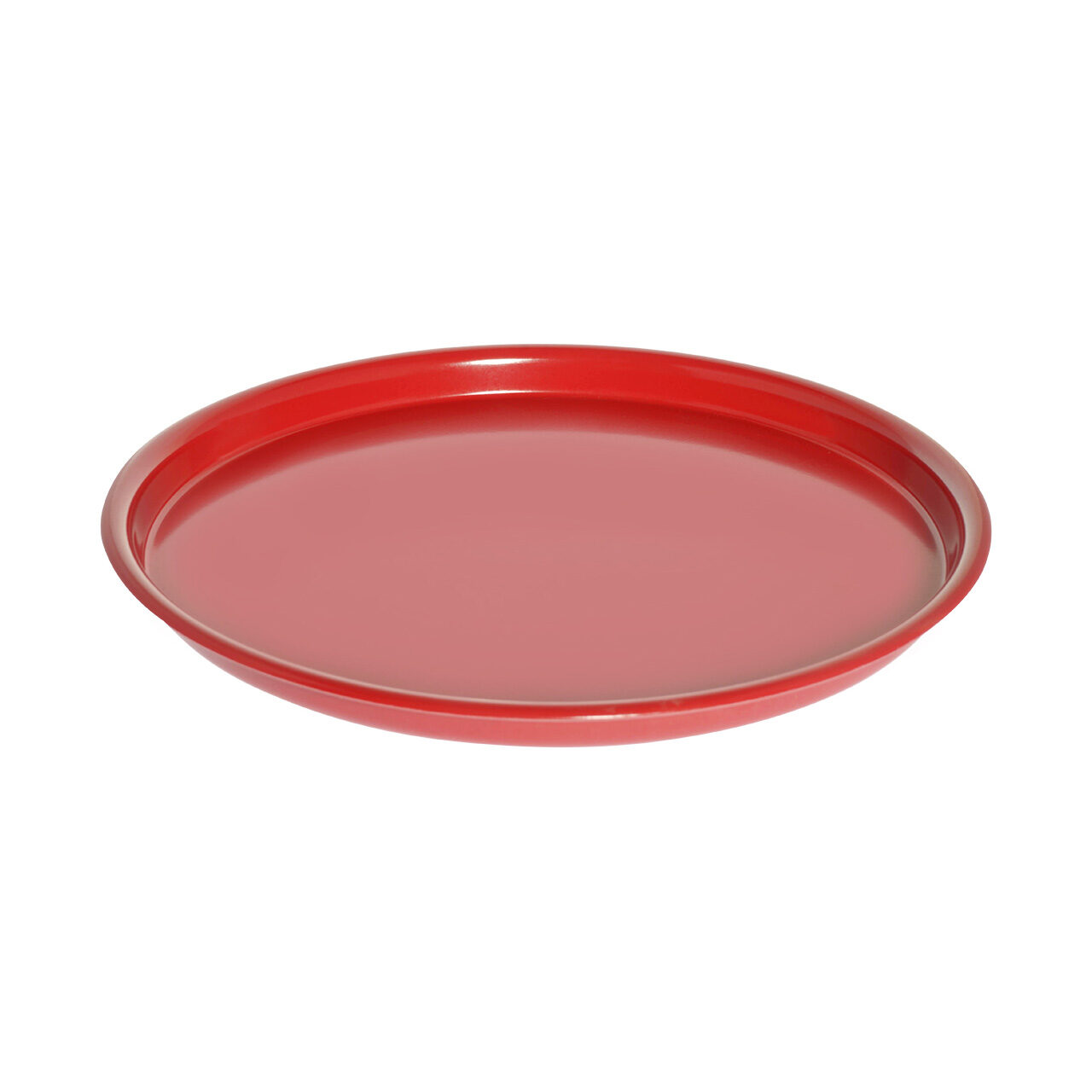 Δίσκος στρογγυλός Φ35cm Κόκκκινος  - SKU -407204