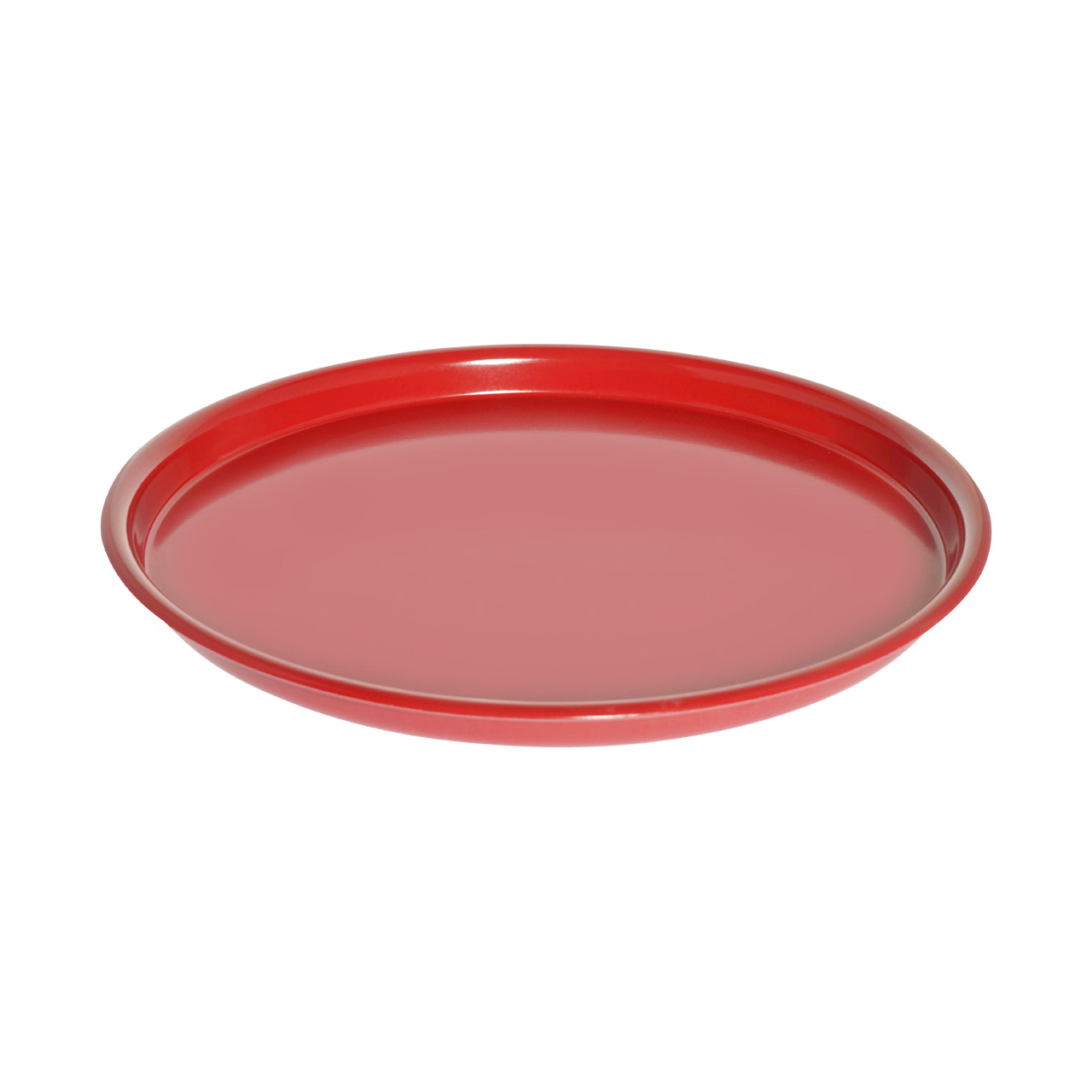 Δίσκος στρογγυλός Φ35cm Κόκκκινος  - SKU -407204