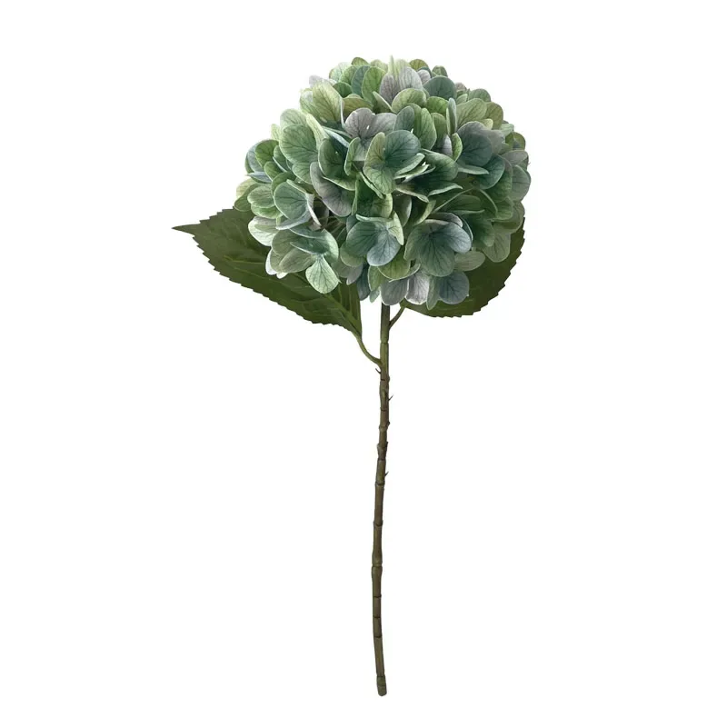 ΚΛΑΔΙ ΟΡΤΑΝΣΙΑΣ ΠΡΑΣΙΝΟ REAL TOUCH ΜΕ 2 ΦΥΛΛΑ - Φ22.5x55cm 24/240ΚΙΒ