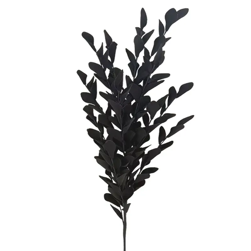 ΚΛΑΔΙ FOAM ΦΥΛΛΑ ΧΩΝΑΚΙΑ ΜΑΥΡΟ - Φ30x110cm 6/36ΚΙΒ