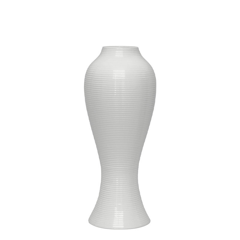 ΕΠΙΔΑΠΕΔΙΟ ΒΑΖΟ ΛΕΥΚΟ ΚΑΜΠΥΛΩΤΟ - 18.5x45.5cm 1/4ΚΙΒ