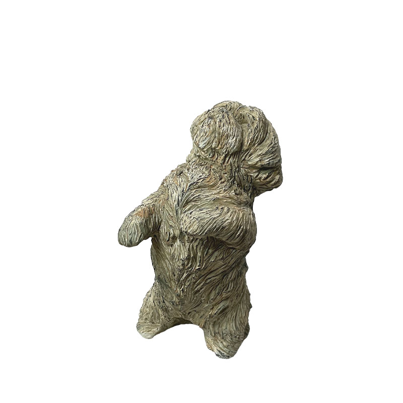 ΔΙΑΚΟΣΜΗΤΙΚΟ ΜΠΕΖ/ΛΑΔΙ ΣΚΥΛΑΚΙ - 14x10x20.5cm 6/ΚΙΒ