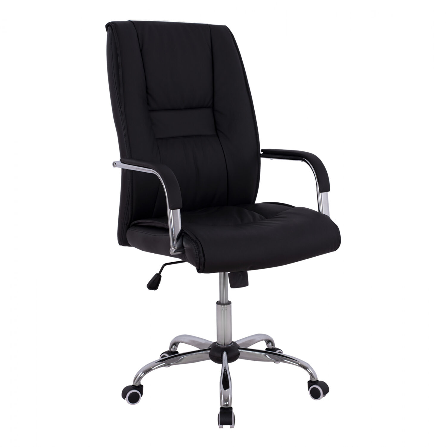 ΚΑΡΕΚΛΑ ΓΡΑΦΕΙΟΥ ANGEE HM1106.01 PU ΣΕ ΧΡΩΜΑ ΜΑΥΡΟ 58,5x70x120Υεκ