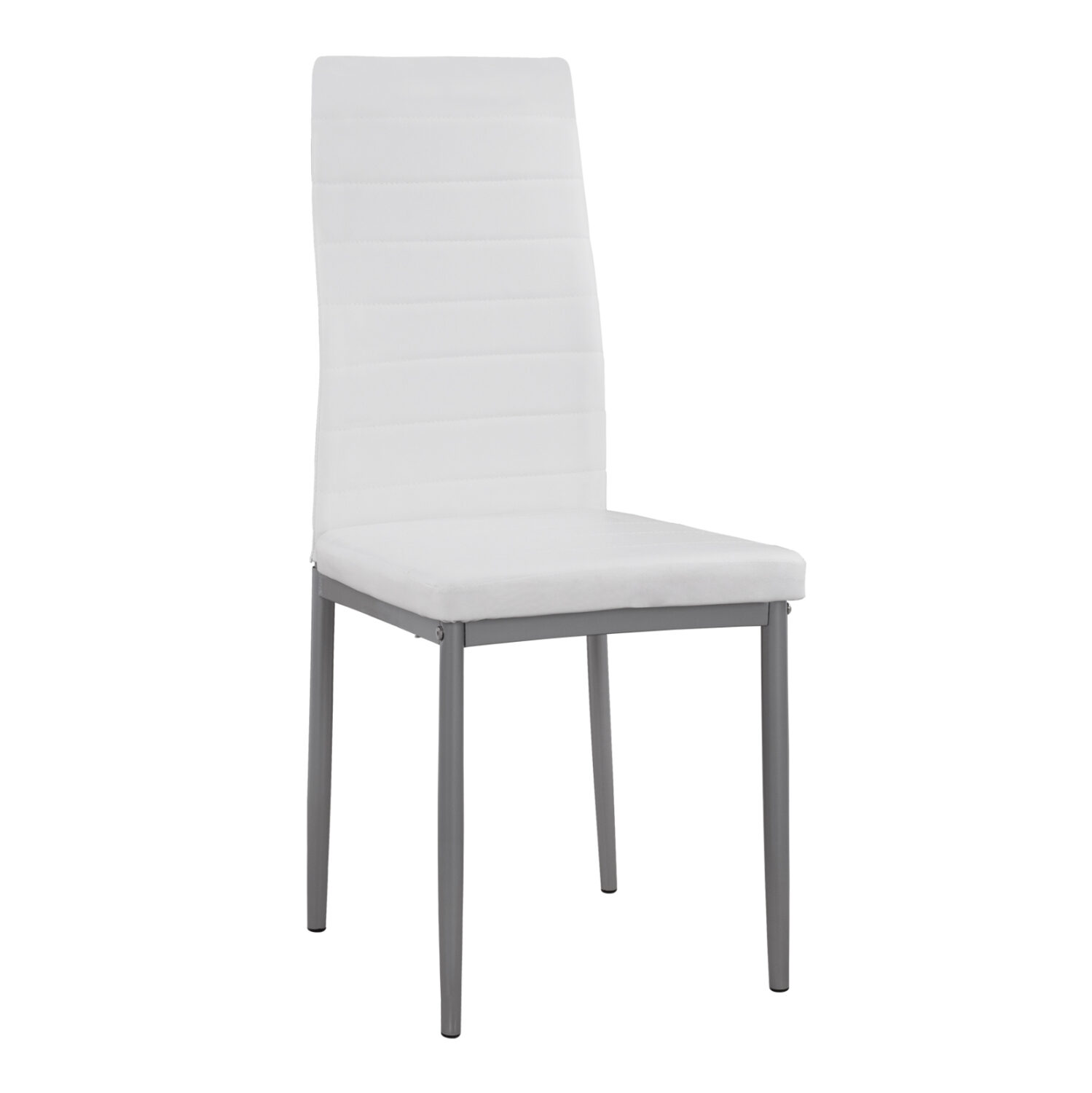 ΚΑΡΕΚΛΑ ΜΕΤΑΛΛΙΚΗ LADY HM0037.11 ΛΕΥΚΟ PU ΜΕΤΑΛΛΙΚΟ ΣΚΕΛΕΤΟ K/D 40x48x95Y εκ.