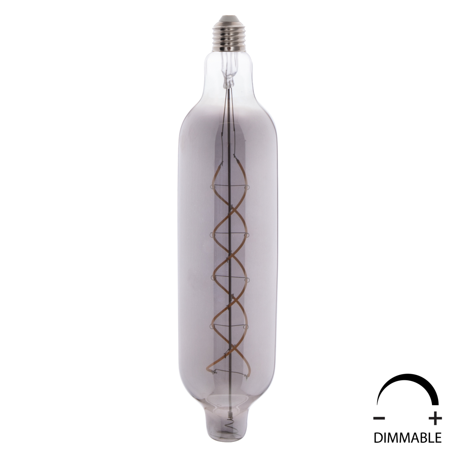 ΛΑΜΠΤΗΡΑΣ JHD-NW7775 LED FILAMENT 8W E27 3000K SMOKE COLOR DIMMABLE HM4055.03