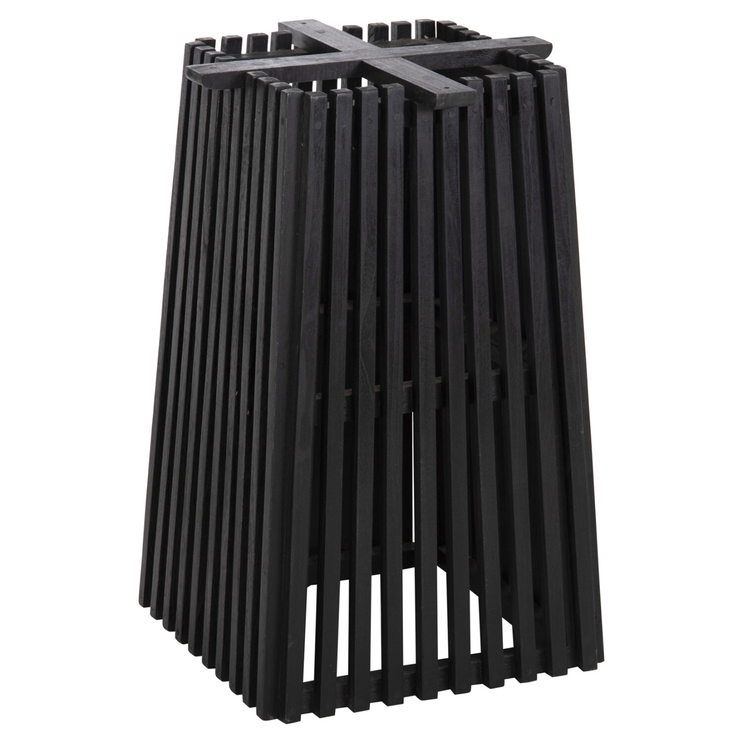ΒΑΣΗ ΤΡΑΠΕΖΙΟΥ ΕΣΩΤ.ΧΩΡΟΥ ΤΕΤΡΑΓΩΝΗ FRANTZ HM9460.12 ΞΥΛΟ MINDI ΣΕ ΜΑΥΡΟ 45x45x73Y εκ.
