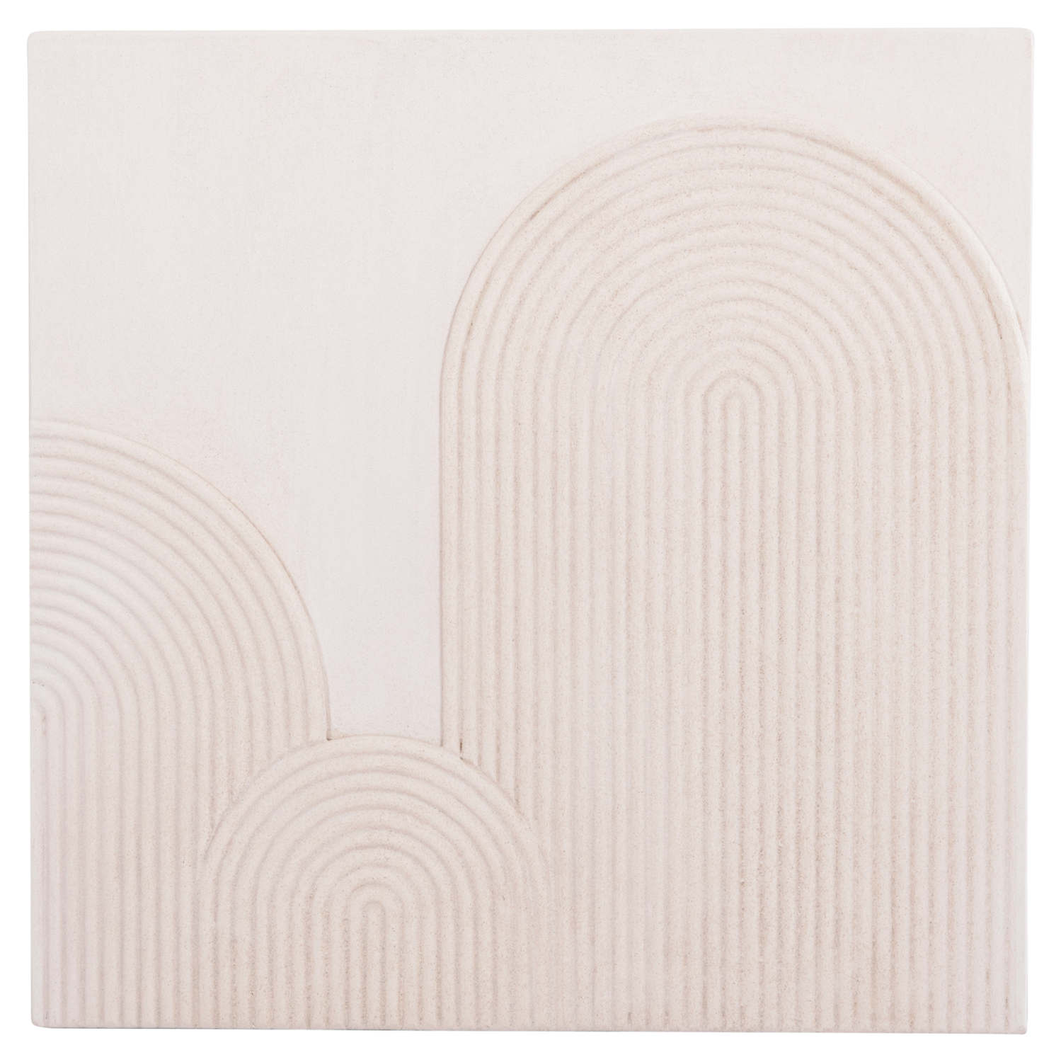 ΠΙΝΑΚΑΣ ΤΕΤΡΑΓΩΝΟΣ ΣΕΙΡΑ SANTORINI HM4517 MDF ΣΕ ΥΠΟΛΕΥΚΟ ΧΡΩΜΑ 80x4,5(πάχος)x80Υεκ.