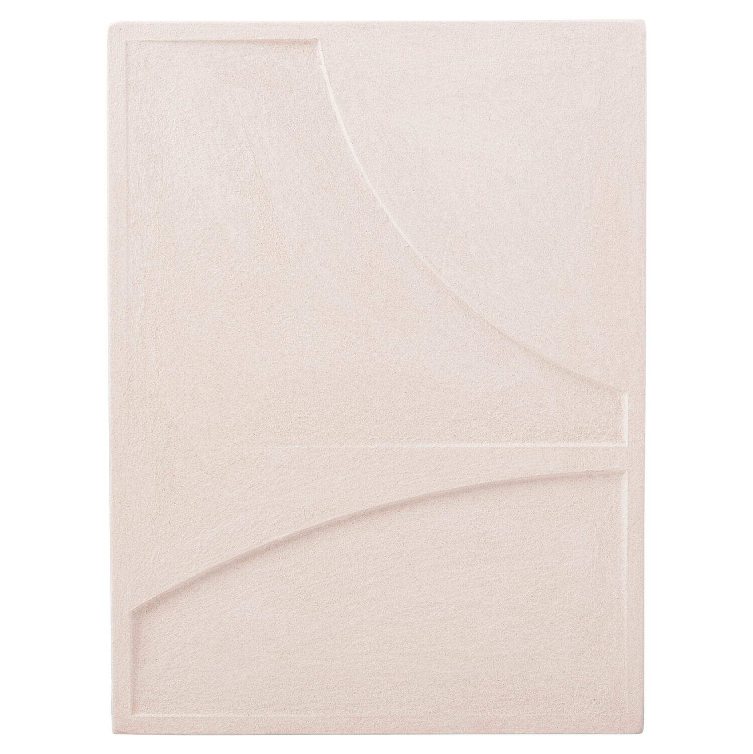 ΠΙΝΑΚΑΣ ΟΡΘΟΓΩΝΙΟΣ ΣΕΙΡΑ SANTORINI HM4509 MDF ΥΠΟΛΕΥΚΟ ΧΡΩΜΑ 60x4(πάχος)x80Υεκ.