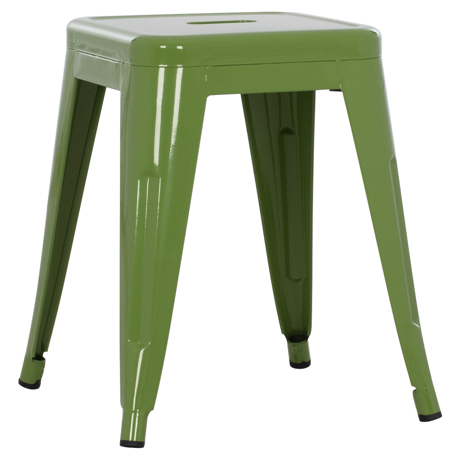 ΣΚΑΜΠΟ ΜΕΤΑΛΛΙΚΟ MELITA HM0096.53 ΣΕ LIGHT OLIVE GREEN ΧΡΩΜΑ 37x37x45Υεκ.