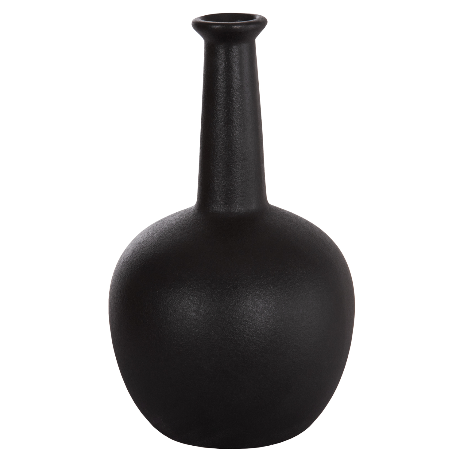 ΕΠΙΤΡΑΠΕΖΙΟ ΚΕΡΑΜΙΚΟ ΔΙΑΚΟΣΜΗΤΙΚΟ ELENDIL HM4593.02 ΜΑΥΡΟ ΜΑΤ 14,5x25Υεκ