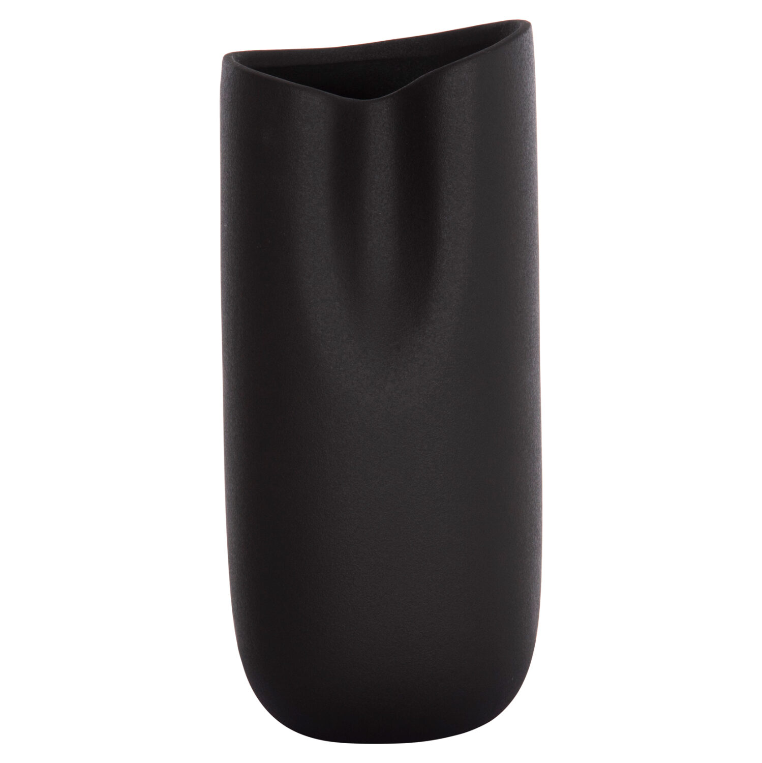 ΕΠΙΤΡΑΠΕΖΙΟ ΚΕΡΑΜΙΚΟ ΔΙΑΚΟΣΜΗΤΙΚΟ GLAZE HM4606.02 ΜΑΥΡΟ ΜΑΤ 17x16,5x37Υεκ