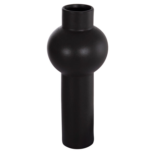 ΕΠΙΤΡΑΠΕΖΙΟ ΚΕΡΑΜΙΚΟ ΔΙΑΚΟΣΜΗΤΙΚΟ SCEPTER HM4604.02 ΜΑΥΡΟ ΜΑΤ Φ17x39Υεκ