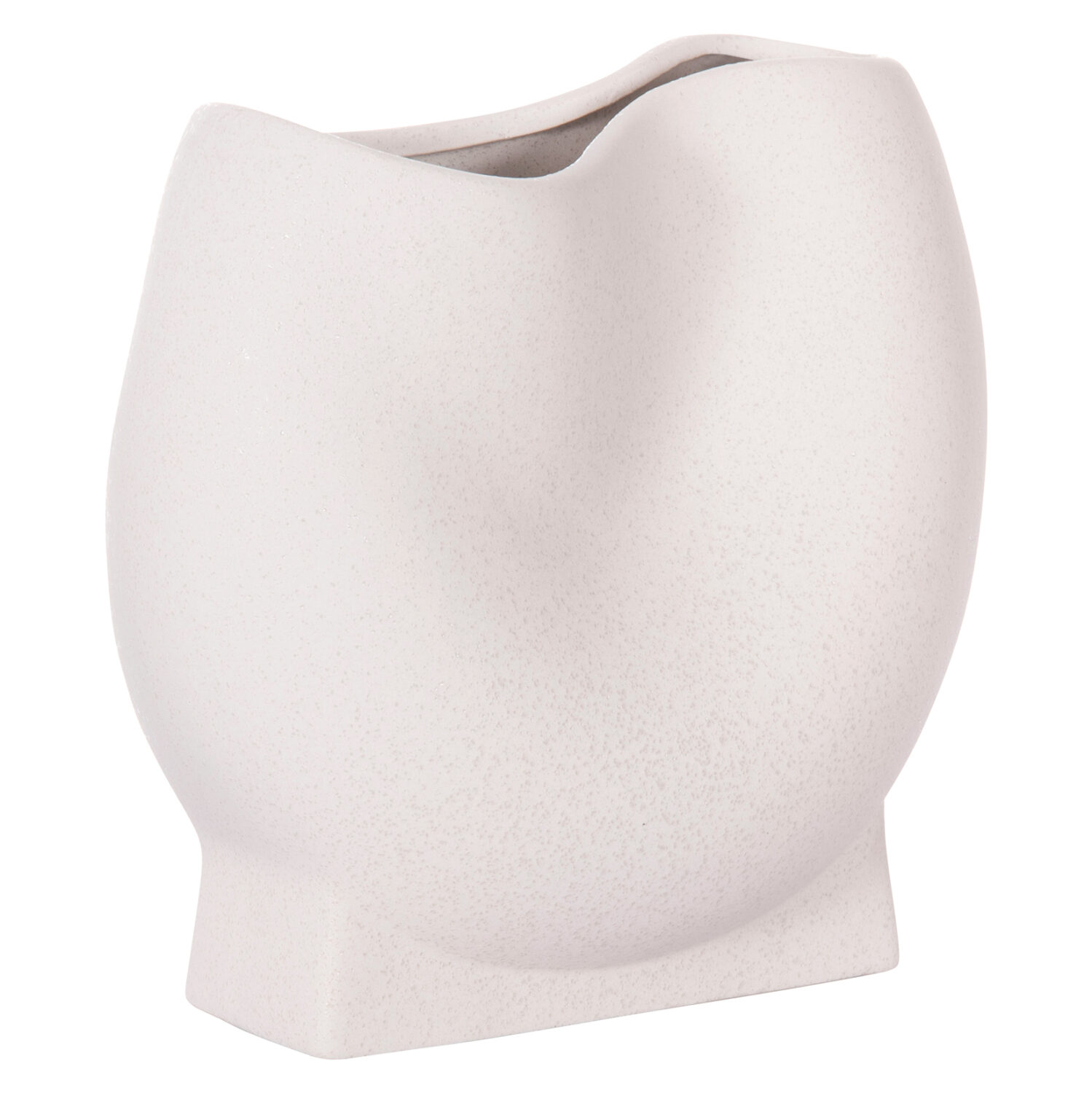 ΕΠΙΤΡΑΠΕΖΙΟ ΚΕΡΑΜΙΚΟ ΔΙΑΚΟΣΜΗΤΙΚΟ GLAZE HM4610.01 ΥΠΟΛΕΥΚΟ ΚΡΥΣΤΑΛΛΙΚΟ 26x14x25Υεκ