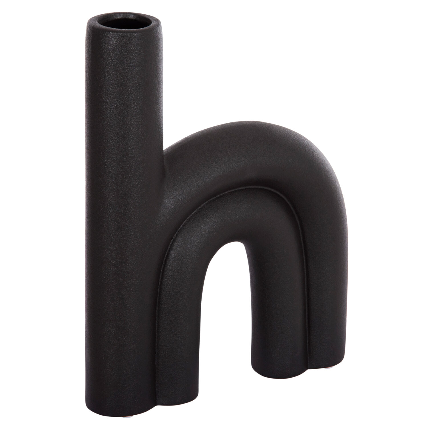 ΕΠΙΤΡΑΠΕΖΙΟ ΚΕΡΑΜΙΚΟ ΔΙΑΚΟΣΜΗΤΙΚΟ ARCON HM4638.02 ΜΑΥΡΟ ΜΑΤ 25,5x6x34Υεκ