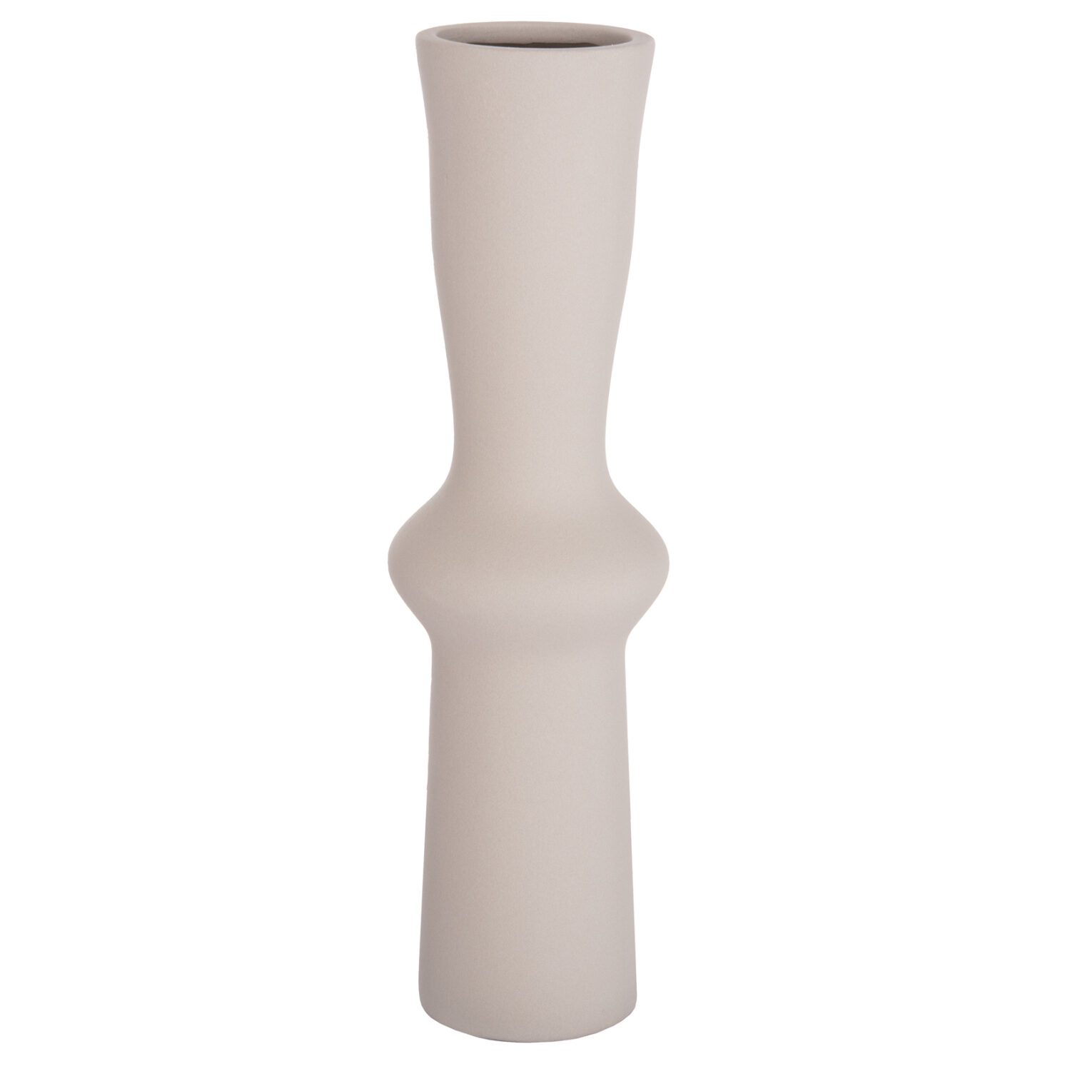 ΕΠΙΤΡΑΠΕΖΙΟ ΚΕΡΑΜΙΚΟ ΔΙΑΚΟΣΜΗΤΙΚΟ SCEPTER HM4637.03 ΓΚΡΙ ΜΑΤ Φ14x50Υεκ