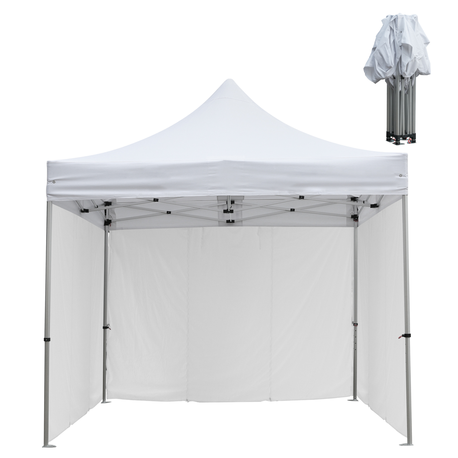 GAZEBO ΕΠΑΓΓΕΛΜΑΤΙΚΟ ΒΑΡΕΩΣ ΤΥΠΟΥ CRESSEN HM21097.01 ΠΤΥΣΣΟΜΕΝΟ ΑΛΟΥΜΙΝΙΟΥ 3x3x3,4Yεκ