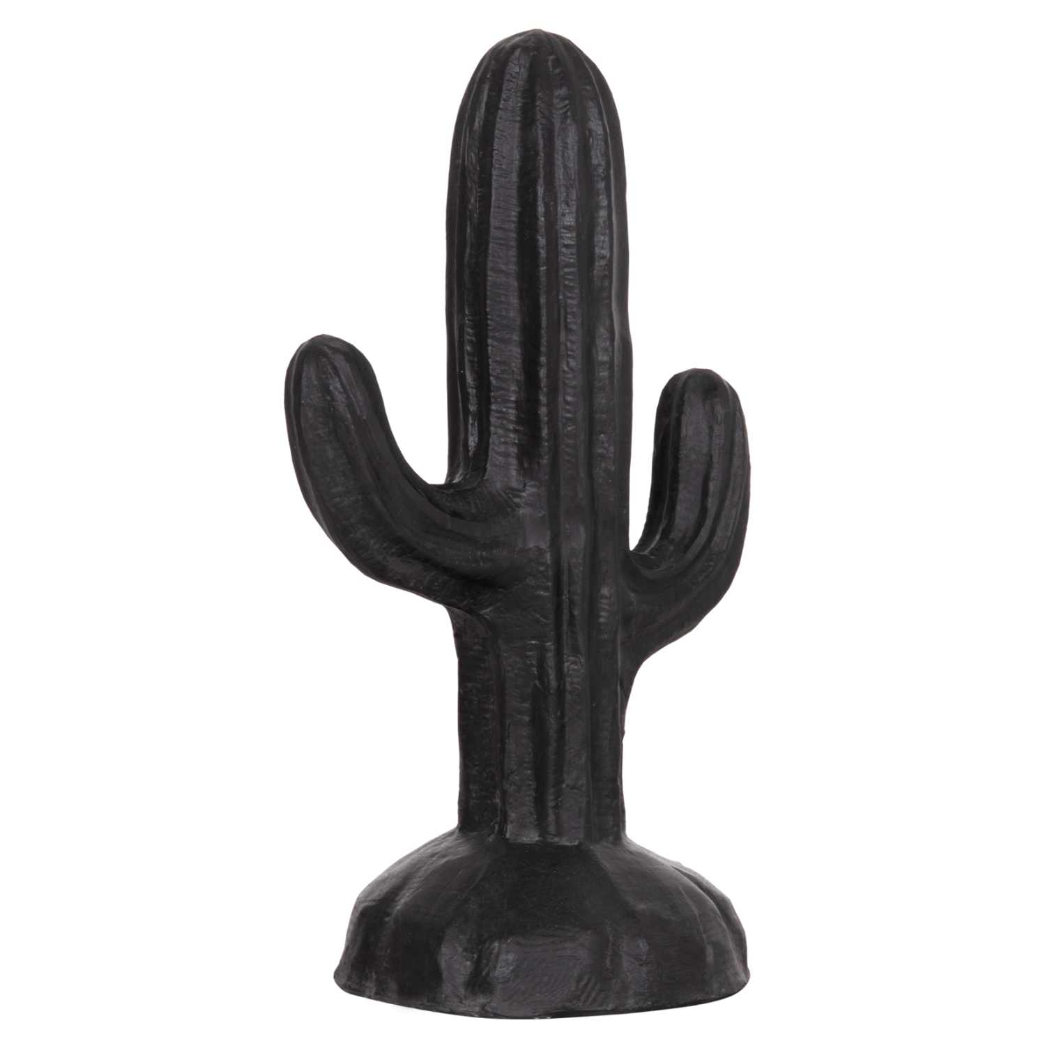 ΔΙΑΚΟΣΜΗΤΙΚΟΣ ΚΑΚΤΟΣ ΔΑΠΕΔΟΥ CACTUS HM4386.01S ΓΥΨΟΣ ΣΕ ΜΑΥΡΟ 42x30x74Υεκ.