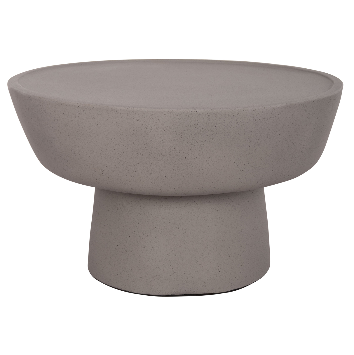 ΤΡΑΠΕΖΙ ΣΑΛΟΝΙΟΥ PIRSON HM18155.03 FIBER CEMENT ΣΕ ΓΚΡΙ--Φ60x36Υεκ.