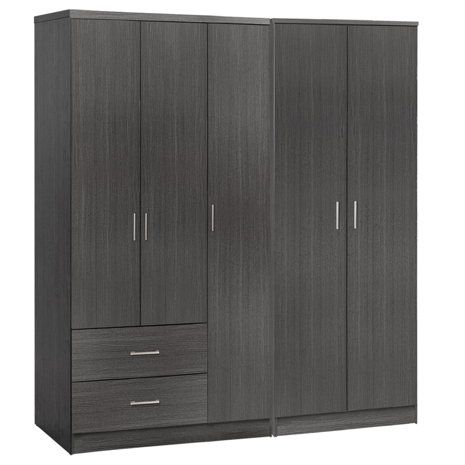 ΝΤΟΥΛΑΠΑ 5ΦΥΛΛΗ CAESAR HM21234.01 ΜΕΛΑΜΙΝΗ ΧΡΩΜΑ ZEBRANO 150x42.5x181Υεκ