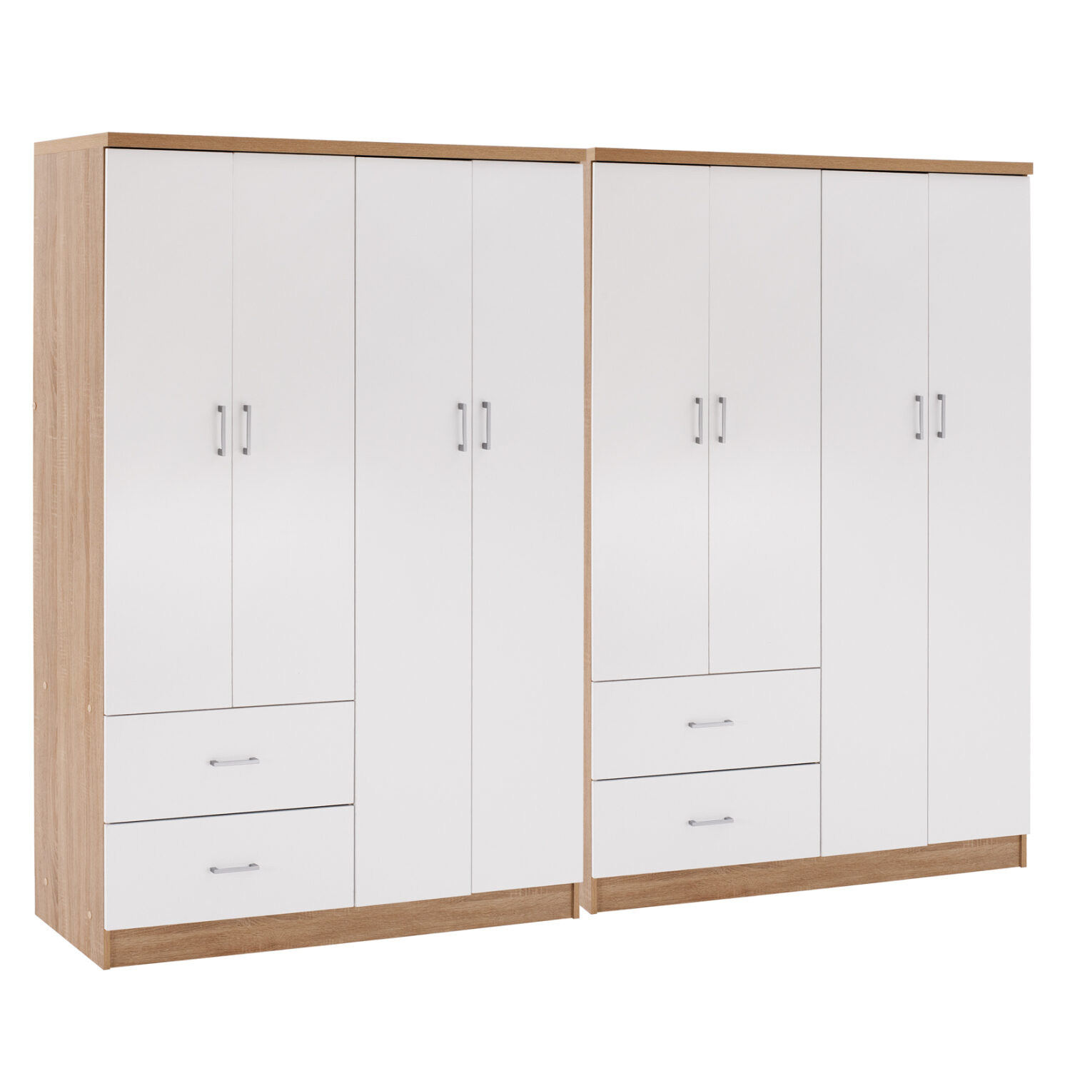 ΝΤΟΥΛΑΠΑ 8ΦΥΛΛΗ BRIANA HM21237.02 ΜΕΛΑΜΙΝΗ SONAMA & ΛΕΥΚΟ 241x42,5Χ180,5Υεκ.