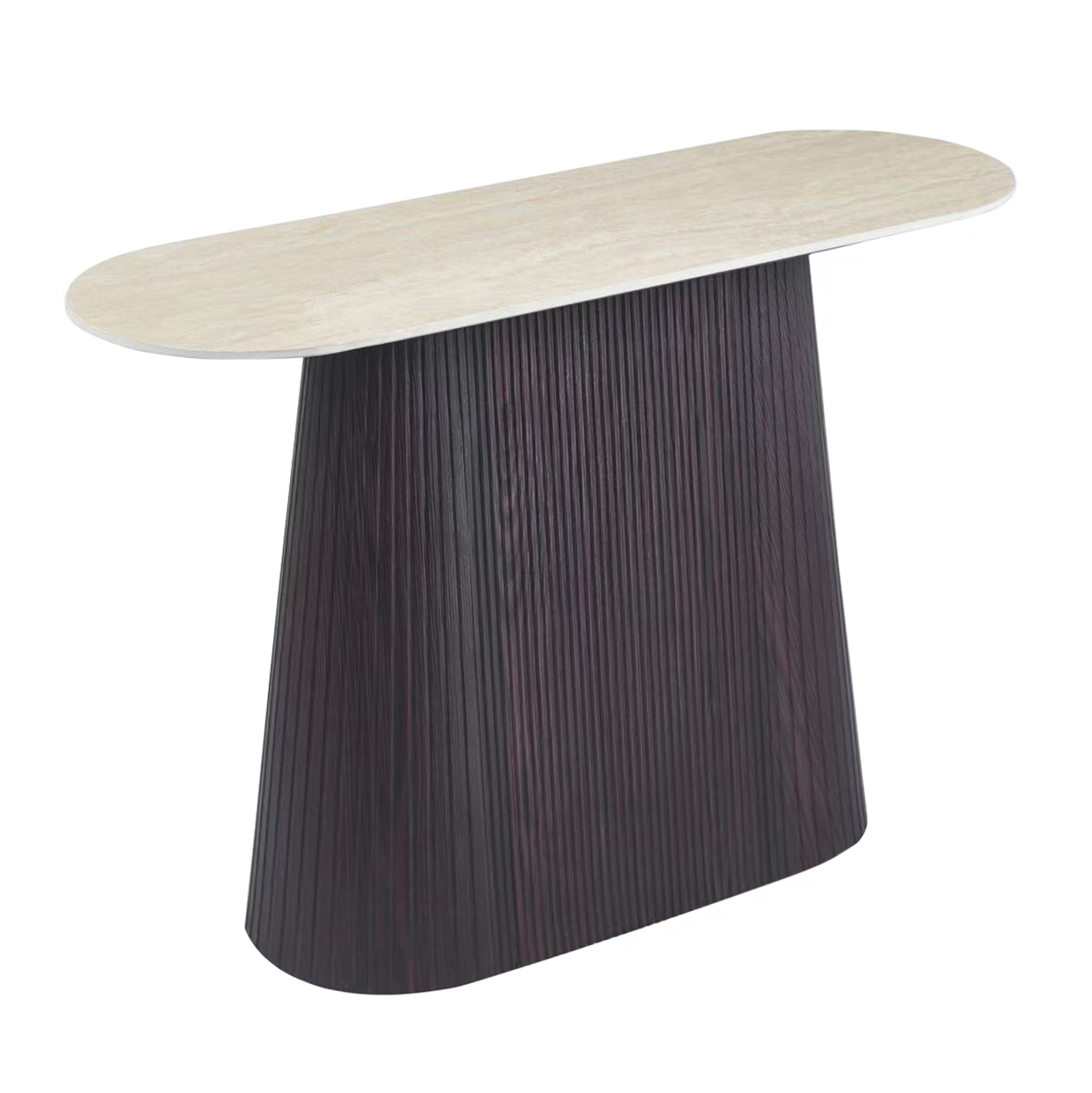 ΚΟΝΣΟΛΑ CATER HM18323 ΚΕΡΑΜΙΚΟ TOP ΟΨΗ ΤΡΑΒΕΡΤΙΝΑΣ-MDF ΒΑΣΗ 120x40x78Υεκ.