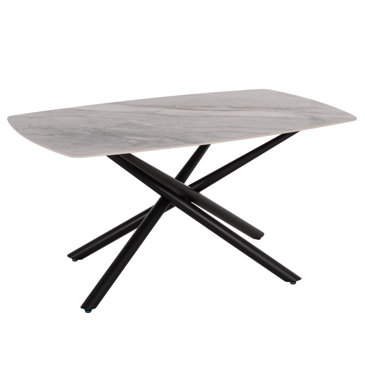 ΤΡΑΠΕΖΙ ΤΡΑΠΕΖΑΡΙΑΣ ISKA HM18420 ΚΕΡΑΜΙΚΟ TOP ΣΕ ΛΕΥΚΟ/ΚΑΦΕ ΜΑΡΜΑΡΟ 160x90x79Υεκ
