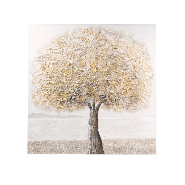 ΠΙΝΑΚΑΣ ΔΕΝΤΡΟ ΚΑΦΕ - ΜΠΕΖ 100x3x100cm|812-20056