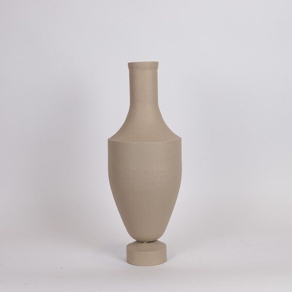 ΒΑΖΟ ΜΕΤΑΛΛΙΚΟ ΜΠΕΖ 20x20x56cm|819-00305