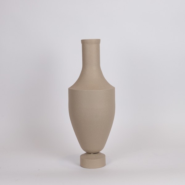 ΒΑΖΟ ΜΕΤΑΛΛΙΚΟ ΜΠΕΖ 20x20x56cm|819-00305
