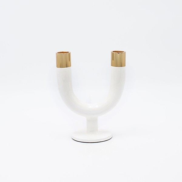 ΚΗΡΟΠΗΓΙΟ ΜΕΤΑΛΛΟ ΛΕΥΚΟ-ΧΡΥΣΟ 11x7.5x15cm|819-00311