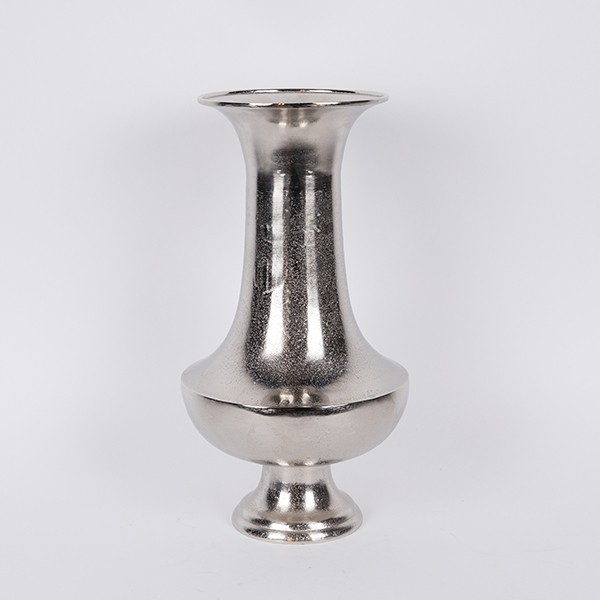 ΒΑΖΟ ΜΕΤΑΛΛΙΚΟ ΑΣΗΜΙ 24x20.5x47.5cm|819-01088